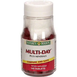Nature's Bounty Multi-Day Plus Minerals, Tablets