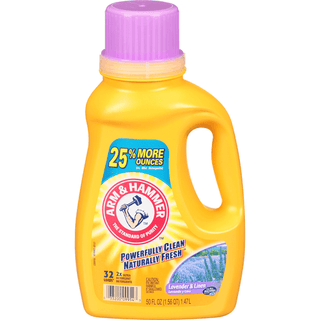 Arm & Hammer 2 X Ultra Lavender Linen Liquid Laundry Detergent 50 Fl. Oz. Jug