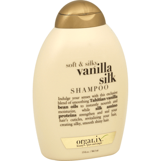 OGX Shampoo, Vanilla Silk 13 Oz