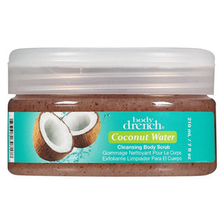 Body Drench Coconut Water Cleansing Scrub 7 Oz