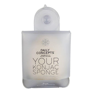 Daily Concepts Konjac Sponge Pure, 0.7 Oz