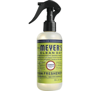 Mrs. Meyer's S Clean Day Room Freshener Lemon Verbena Scent 8 Ounce Non-Aerosol Spray Bottle