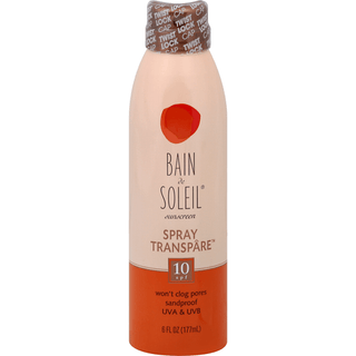 Bain de Soleil Spray Transpare Sunscreen, SPF 10