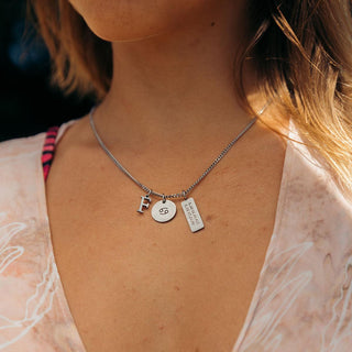 Extra Custom Minimal Charm Necklace