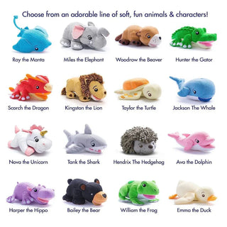 SoapSox Mouth-Feed Animal Wash Clothes