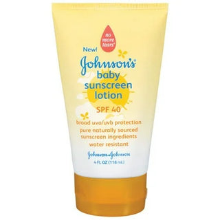 Johnson's Baby Lotion Daily Face & Body Lotion, SPF 40, 4 fl oz