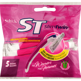 Schick Slim Twin ST2 Sensitive Women's Disposable Razor