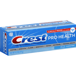 Crest Pro-Health Original Clean Mint Fluoride Toothpaste 3.7 Oz. Box