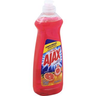 Ajax Ultra Dish Liquid Bleach Alternative Grapefruit 14 Fl Oz