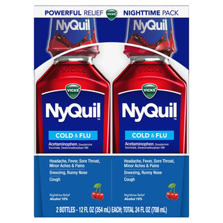 Vicks® NyQuil™ Nighttime Relief – Cold & Flu