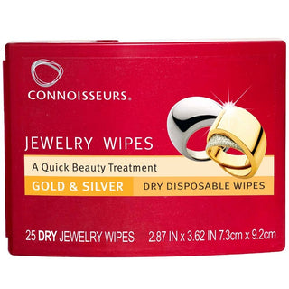 Connoisseurs 4 Pack - Jewelry Dry Disposable Wipes
