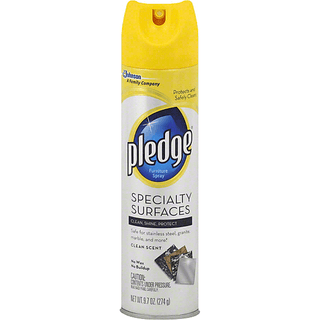 Pledge Specialty Surfaces Clean Scent Furniture Spray