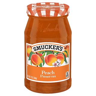 Smucker's Peach Preserves, 12 Ounces