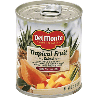 Del Monte 100 Calorie Tropical Fruit Salad 8.25 Oz. Can