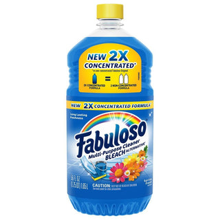 Fabuloso Multi-Purpose Cleaner, Spring Fresh Scent, Bleach Alternative 56 Fl Oz
