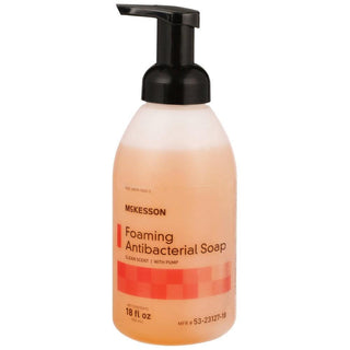 McKesson Antibacterial Foaming Hand Soap - Clean Scent 18 Oz Pump Bottle