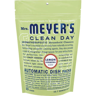 Mrs. Meyer's Clean Day Automatic Dish Packs Lemon Verbena Scent, 12.7 Oz