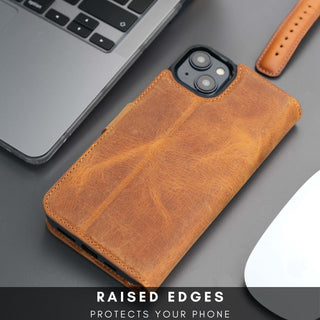 Casper Leather iPhone 14 Wallet Case | MagSafe