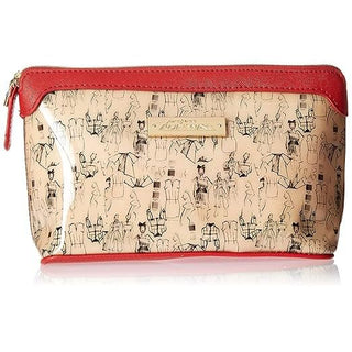 Project Runway Antique Fashion Illustration Case, Red Trim