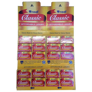 Treet Classic Double Edge Razor Blades - 20x10 Pack