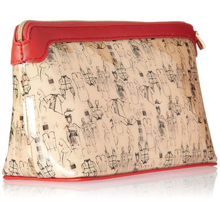 Project Runway Antique Fashion Illustration Case, Red Trim