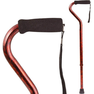 DMI Mabis Deluxe Adjustable Offset Cane