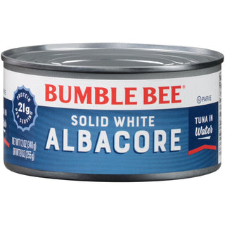 Bumble Bee Solid White Albacore Tuna In Water, 12 Oz Can
