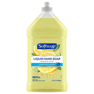 Softsoap Liquid Hand Soap Refill, Refreshing Citrus, 32 Oz Bottle