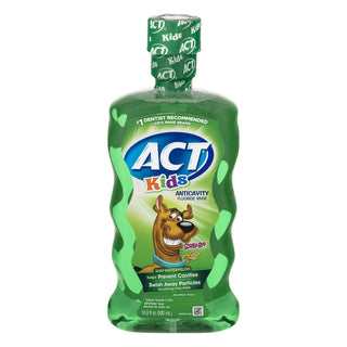 ACT Kids Anticavity Fluoride Rinse Scooby-Doo! Kiwi Watermelon
