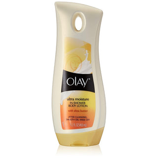Olay Ultra Moisture Shea Butter In-Shower Body Lotion, 15.2 Fl Oz