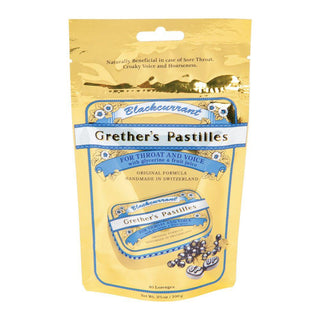 Grether's Pastilles Blackcurrant Original Pastilles 40ct bag