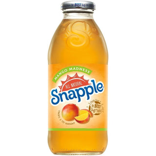 Snapple Mango Madness, 16 Fl Oz Glass Bottle