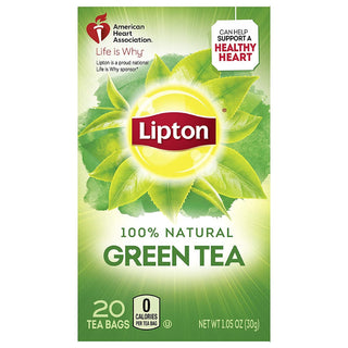 Lipton Pure Green Tea Bags 100% Natural