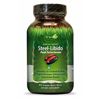 Irwin Naturals Steel Libido Peak Testosterone (75 Liquid Soft-gels)