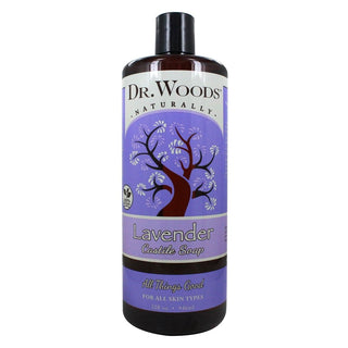 Dr. Woods Castile Soap Soothing Lavender - 32 Fl Oz