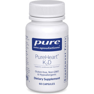 Pure Encapsulations PureHeart K2D, 60 Capsules