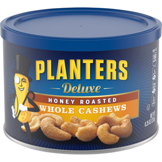 Planter's Deluxe Honey Roasted Whole Cashews - 8.25oz