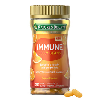 Nature's Bounty Immune Jelly Beans With Vitamin C, Orange