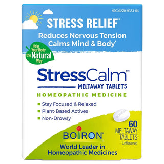 Boiron® StressCalm – Non-Drowsy Stress Relief (Meltaway Tablets)