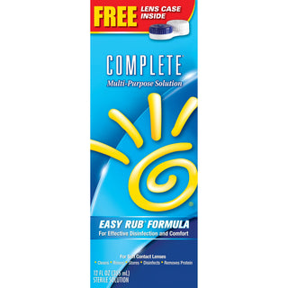 Abbott Complete Multi Purpose Solution Easy Rub Formula For Soft Contact Lenses