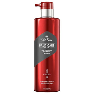 Old Spice Bald Care System Daily Exfoliating Scalp Wash Shampoo