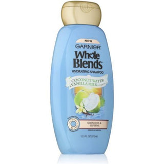 Whole Blends Garnier Shampoo With Coconut Water & Vanilla Milk Extracts, For Dry Hair, 12.5 Fl. Oz