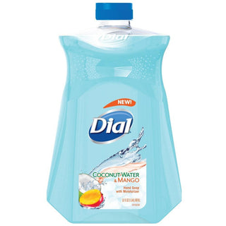 Dial Liquid Hand Soap Refill - Coconut Water & Mango - 52 Fl Oz