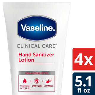 Vaseline Clinical Care Hand Sanitizer Lotion 2-in-1, 5.1 Oz