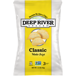 Deep River Snacks Potato Chips, Classic 1.5 Oz