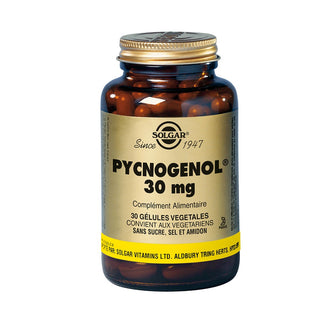 Solgar Pycnogenol Vegetable Capsules, 30 Mg