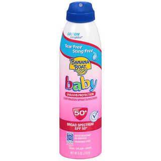 Banana Boat Baby Sunscreen, Continuous Spray, Lotion UltraMist, Broad Spectrum SPF 50
