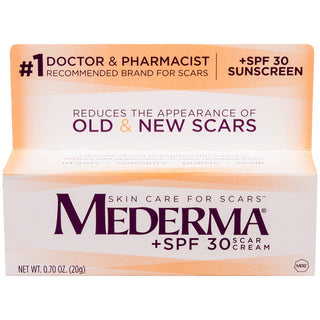 Mederma Scar Cream + SPF 30 Sunscreen, 0.7 Oz