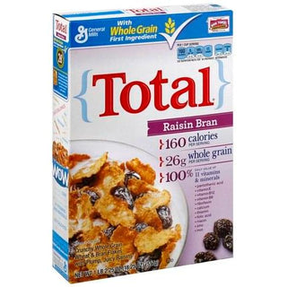 Total Cereal Raisin Bran 18.25 Oz Box