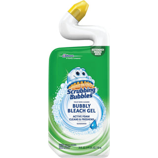 Scrubbing Bubbles Bubbly Bleach Gel Toilet Bowl Cleaner 24 Fl Oz
